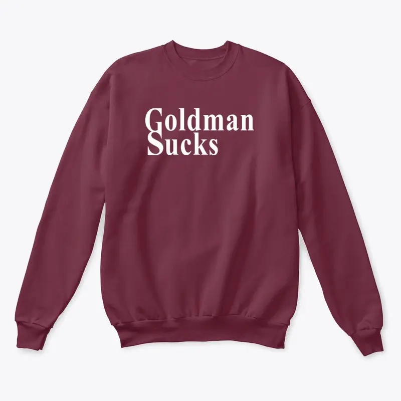 Crypto - Goldman Sucks.