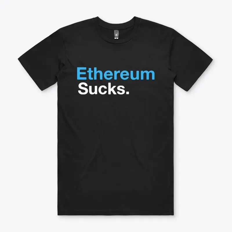 Crypto - Ethereum Sucks.