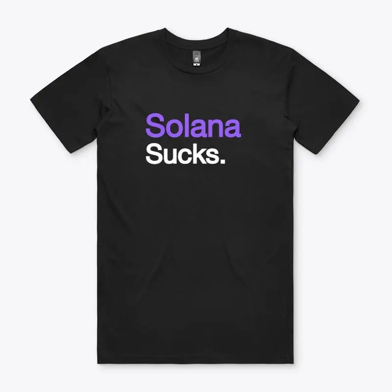 Crypto - Solana Sucks.